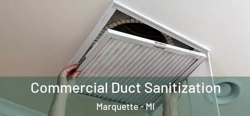Commercial Duct Sanitization Marquette - MI